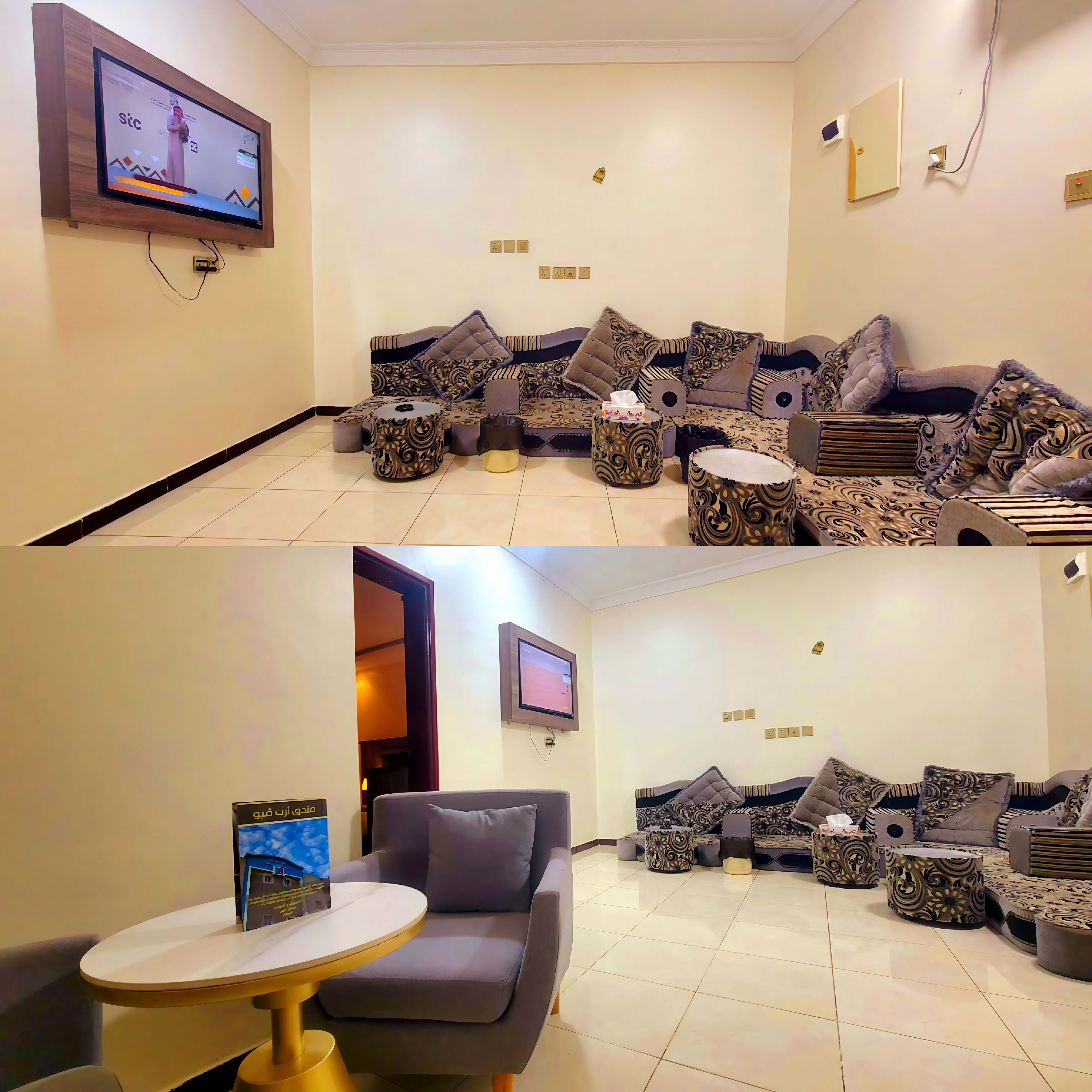 غرفة سرير عائلي