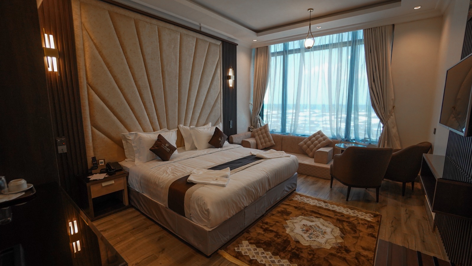 غرفة مطله على البحر